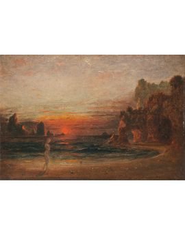 Study for 'Calypso's Grotto' By Francis Danby