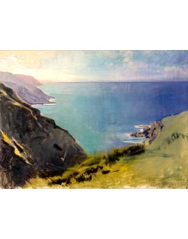 Cornish Headlands By Abbott Handerson Thayer