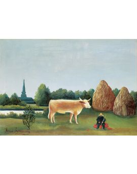 Scene In Bagneux On The Outskirts Of Paris By Henri Rousseau