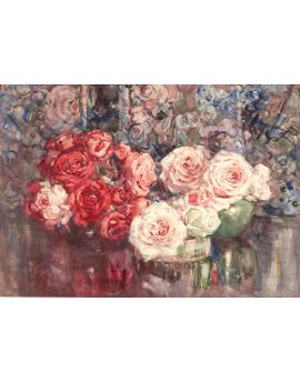 Roses By Margaret Stoddart