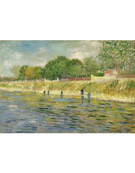 Bank Of The Seine By Vincent Van Gogh