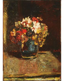 Bouquet By Adolphe Monticelli