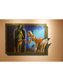 3D Image Of Naughty Housemaid
