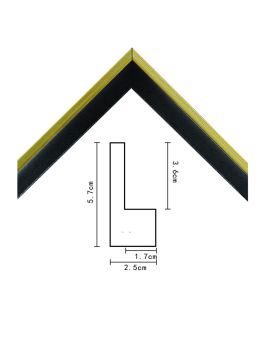 Floater Frame, width 8mm, thickness 57mm, SOAFF1018019AS