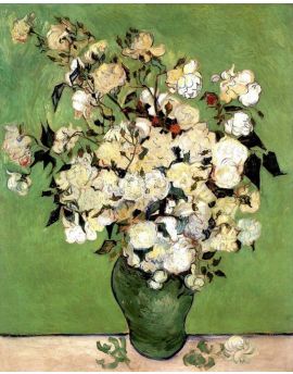 Vase Mit Rosen by Vincent Van Gogh