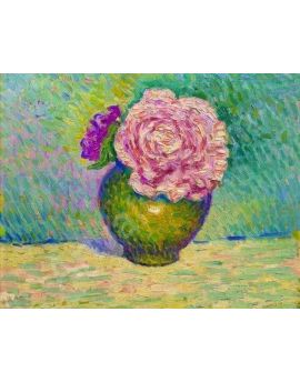 Fleur Rose Dans Un Vase