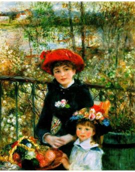 Two Sisters by Pierre-Auguste Renoir