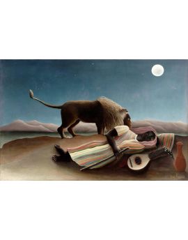 Sleeping Gypsy by Henri Rousseau