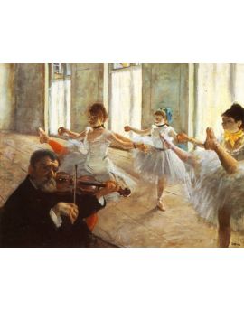 Rehearsal 1879 by Edgar Degas