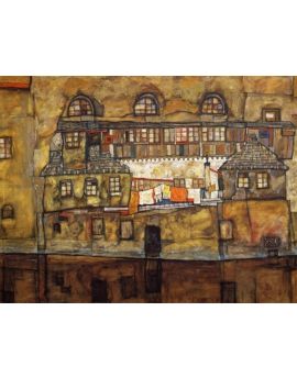House On_A River by Egon Schiele