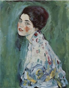 Portrait Of A Lady 2 by Gustav Klimt