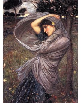 Boreas 1903 by John William Waterhouse