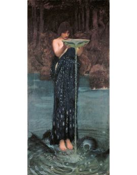 Circe Invidiosa John William Waterhouse 1 by John William Waterhouse