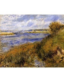The Banks Of The Seine At Champrosay by Pierre-Auguste Renoir