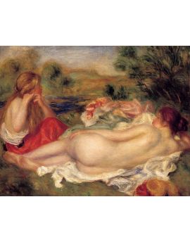 Two Bathers by Pierre-Auguste Renoir