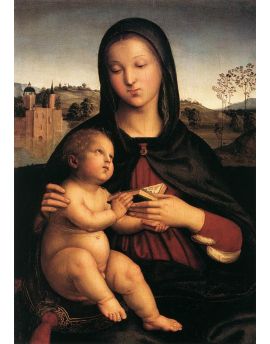 Madonna And Child Hd by Raphael