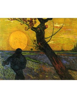 Sower With Setting Sun 1888 3 by Vincent van Gogh