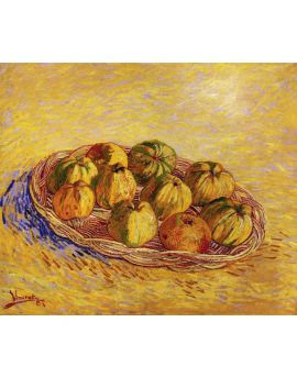 Still Life With Basket Of Apples by Vincent van Gogh