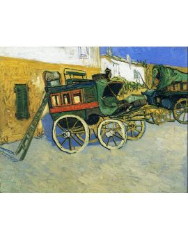 The Tarascon Diligence by Vincent van Gogh