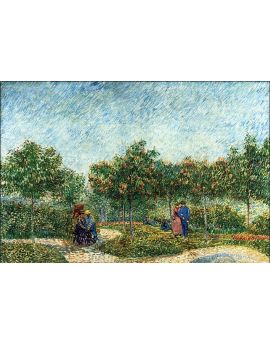 The Voyer D'Argenson Park In Asnieres by Vincent van Gogh