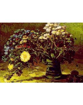 Vase With Daisies by Vincent van Gogh