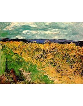 Wheat Field With Cornflowers by Vincent van Gogh