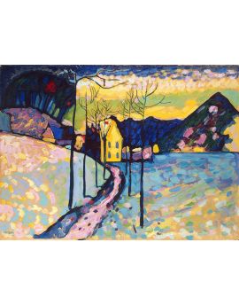 Winter Landscape 1909 by Wassily Kandinsky