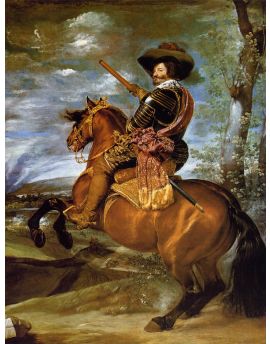 Equestrian Portrait Of Don Gaspar De Guzmancount Duke Of Olivares 1634 by Diego Velazquez