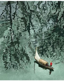 Fisherman By Lu Youlian