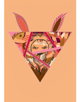Pink Triangle Sign By Luo Zhibin