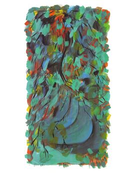 Branches And Colorful Leaves By Mai Ping