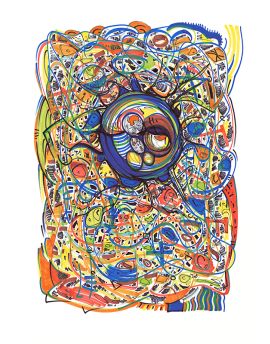 Colorful Lines And Shapes By Mai Ping