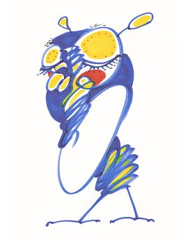 Blue Bird By Mai Ping