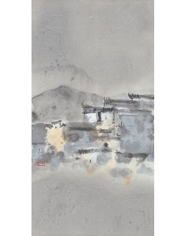 Small Village By Peng Yuzhong