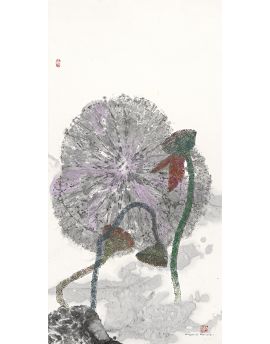 Lotus Seedpods By Shi Qing
