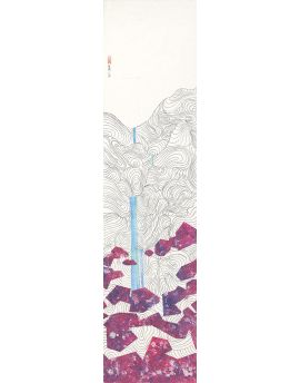 A Stream Flowing By Shi Qing