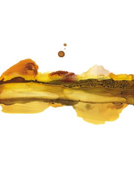 Yellow Mountains By Wang Junsen