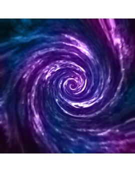 Vague Purple Swirl By Wen Yuke