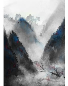 Mysterious Mountain Valley By Xi Mu
