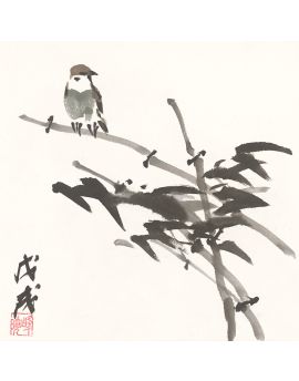 Bird In The Branch By Yang Xiaofeng