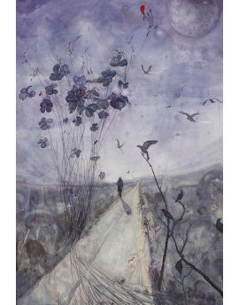 Walking On Path Of The Field By Yuan Zeng