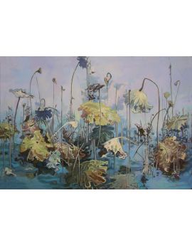 Withered Lotus Pond By Yuan Zeng