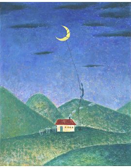 Taking The Moon In Dream By Zhang Haiping