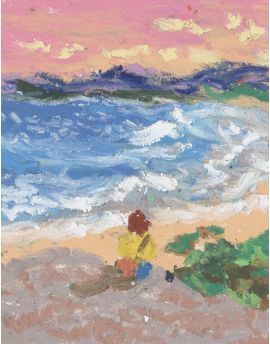 Watching The Sea By Zhu Dayao