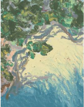 Overlooking View Of Beach By Zhu Dayao