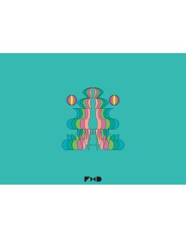 Multi-Colored Abstract Artwork By Fu Xiangdong