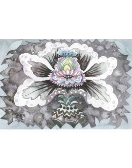 Big Flower By He Rong