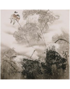 Lotus Pond In Winter 2