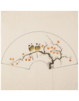 Two Birds Landing On The Branch 3