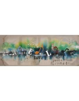 Colorful Musical Notes